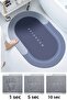 Water-Absorbent Stylish Design Ablution Mat Non-Slip Sole Diatomaceous Earth 40*60 Cm Oval Mat - 4