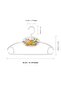 6-Piece Baby Clothes Hanger Set - 360 °   Rotatable Children's Clothes Hanger Closet Organizer - White - 3