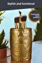 Makeup Organizer, Makeup Brush Holder, Makeup Brush Set, Gold Antique Finish, Model 12 - 3