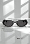 Cat Eye Vintage Model Oval Black Sunglasses