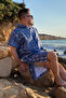 Surfing Summer Poncho Hooded Bathrobe Beach Towel(Live Free) Summer - 5