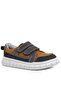 Genuine Leather Tan Velcro Kids' Casual Sports School Shoes - 2