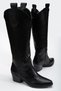 Women's Cowboy Boots - Embroidered - 5