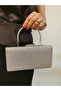 Women's Evening Big Platinum Chain Wedding Night Party Bag - 2