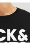 Jack&Jones Written Short Sleeve Crew Neck Basic T-Shirt Black - 8