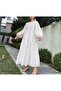 Colorful Embroidered Dress - 5