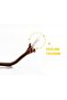 140 Cm, Light Yellow Sienna Color, Extra Sturdy, Thick, Ribbed Round Boots, Shoelaces (1 Pair) - 5