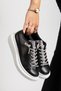 Casual Sports Shoes Sneakers Black White