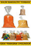 Five Grain - Thick Grocery Bag 30 X 52 cm 1 kg 79 Pieces - Refrigerator Bag - Grain Nylon - 2