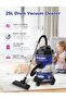 Drum Vacuum Cleaner with 25L Dust Capacity | Strong Suction with Low Noise | Multi-Stage Fil - 5