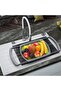 Kitchen Colander Collapsible, Colander Strainer Over the Sink with Extendable Handles For Ve
