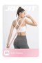 Aerobic and Pilates Resistance Band Set of 4 - for Stretching, Rehabilitation, Yoga and Fitness at Home - 4