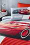 Cars Piston Cup Single Disney Licensed Elastic Fitted Bed Sheet Children's Duvet Cover Set - 2