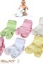 100% Cotton 6-Piece Newborn Baby Socks - 4