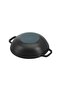 Mini Cast Iron Wok Pot with Grill Apparatus - 405113440 - 3