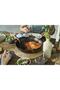 Mini Cast Iron Wok Pot with Grill Apparatus - 405113440 - 4