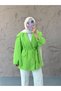 Fringed Lining Blazer Jacket - 5