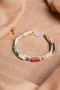 Certified Gemini Natural Stone Macrame Adjustable Bracelet - 3
