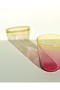 Renard Set of 4 Water Glasses - Yellow/Pink - 315 ml - 2