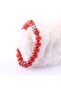 8 mm Red Natural Stone Bracelet - Certified B773 - 3