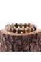 Certified Green Lal Natural Stone Bracelet - 9 Mm B766 - 2