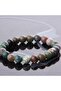 Certified Mossy Agate Natural Stone Bracelet - 8 Mm B770 - 2