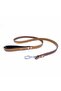 Comfort Classic Leather Dog Walking Collar Camel 2x140 Cm - 2