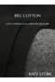 6 Pack Multicolored Men's Combed Cotton Toe Seamless Socks - 5