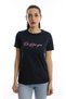 Women's Do It For You Text Printed T-Shirt Navy Blue