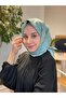 وشاح حريري من سلسلة السحابة الخضراء المائية - 2