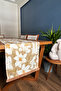 Brown Tassel, Flowers Pattern 40X140Cm Runner