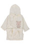 Baby Boy Embroidered Luxury Bathrobe Set Towel Set 100% Cotton Fabric 0-2 Years Stl7054 - 5