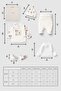 5-Piece Organic Cotton Hospital Discharge Set Animal Pattern - 4