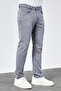Men's Gray Regular Fit Lycra Jean Jeans Trousers Henry