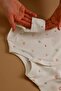 Newborn Jumpsuit with Gloves and Booties - Natural Cotton - Abstract Pattern - 5