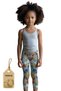 Girls' Leggings - Floral Lycra Comfortable Cotton Anti-Sweat Seasonal/Summer Long Leggings - 3