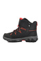 Black-Red Unisex Kids Outdoor Boots 2301 P - 2