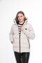 Women's Stone Lined Hooded Waterproof Wind-Resistant Puffer Winter Coat Jacket Parka