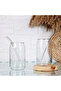 Belina - Set of 2 Cold Coffee Beverage Soft Drink Glass Cup with Straw - 2