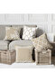 4-Piece Combination Double-Sided Mink Color Digital Printed Throw Pillow Cover