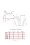 Girl's Shorts Skirted Sports Two-Piece Set Pink - 3