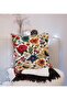 غطاء وسادة مطبوع رقميًا مطرز Ds12 - 2