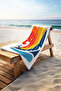 Adult Unisex 75X155Cm Summer Patterned Beach Towel - Bath Towel - Sea Towel - 2