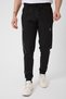 New Season Soft Textured Diagonal Fabric Men's Sports Sweatpants with Arabiye Detailed Cuffs - 4