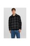 Jack&Jones Shirt Collar Quilted Black Men's Coat 12238915