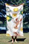 Sea and Beach Towel - 70 X 140 cm - Lobster - 2