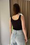 Button Detail U-Neck Atlet - 6