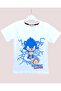 Boys Sonic Printed Short Sleeve T-Shirt Pocket Shorts Set - 3