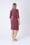 Women's Cotton Lycra Zipper Dress / Tile 7485 - 8