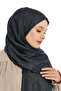Monogram Checkerboard Pattern Shawl - Anthracite - 5